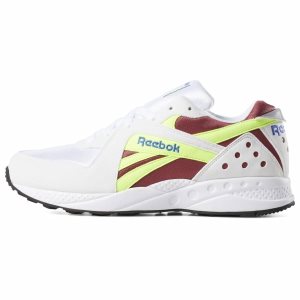 Reebok Pyro Turnschuhe Herren - Weiß/Rot/Gelb - DE 047-AQE